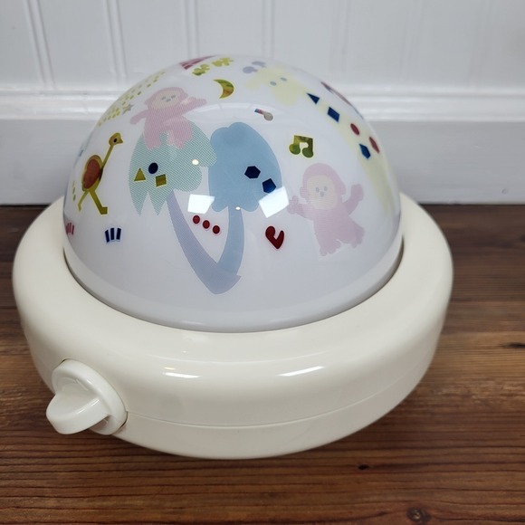 Vintage 1987 TOMY LULLABY LIGHT SHOW MUSICAL & PROJECTION BABY NIGHT LIGHT WBOX - Picture 8 of 17